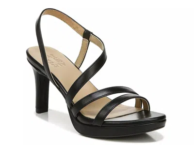 Naturalizer Brenta H9892s0002 Sandal Black Round Toe Strappy Rhs6798
