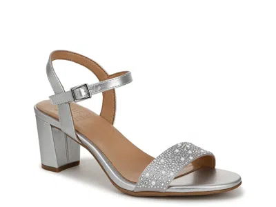 Naturalizer Bristol Sandal In Silver