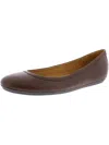 NATURALIZER BRITTANY WOMENS SOLID SLIP ON BALLET FLATS