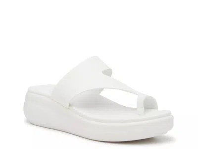 Naturalizer Cailan Wedge Sandal In White