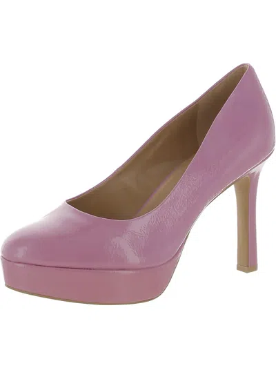 Naturalizer Camilla Womens Faux Leather Dressy Pumps In Pink