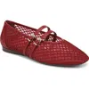 Naturalizer Cayla Flat In Red