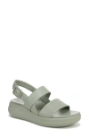 Naturalizer Coast Slingback Platform Sandal In Pistachio Green