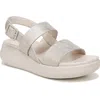 Naturalizer Coast Slingback Platform Sandal In Gold