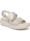 Naturalizer Coast Slingback Platform Sandal In White