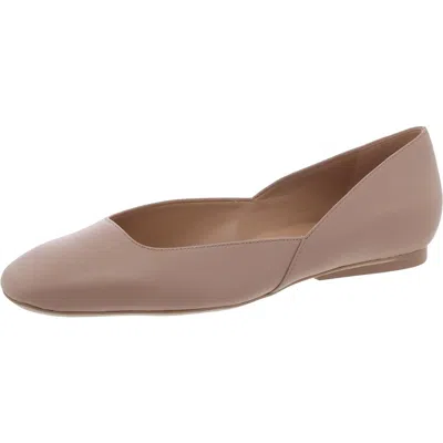 Naturalizer Cody Womens Padded Insole Slip On Ballet Flats In Pink