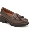 Naturalizer Committed Lug Sole Loafers In Brown