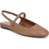 Naturalizer Connie Slingback Flat In Brown