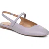 Naturalizer Connie Slingback Mary Jane Flat In Purple