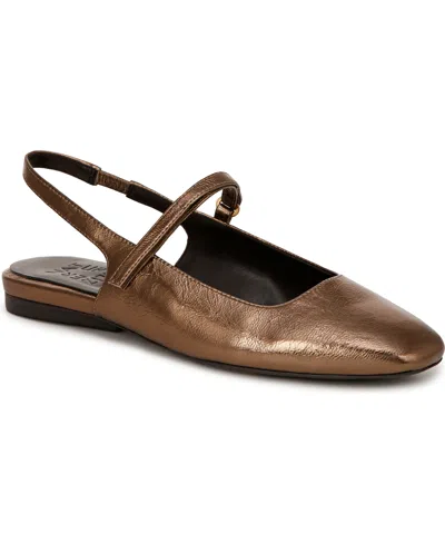 NATURALIZER WOMEN'S CONNIE SLINGBACK MARY JANE FLATS