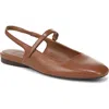 Naturalizer Connie Slingback Mary Jane Flat In Brown