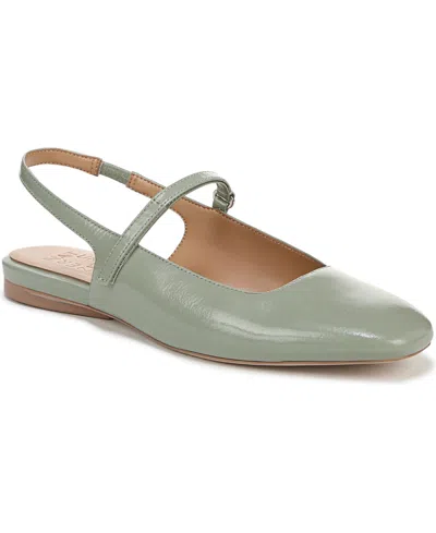 Naturalizer Connie Slingback Mary Jane Flats In Green