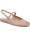 Naturalizer Connie Slingback Mary Jane Flat In Vintage Mauve Leather
