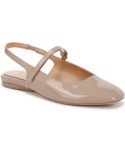 Naturalizer Connie Slingback Mary Jane Flat In Vintage Mauve Leather