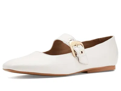Naturalizer Cosmic Women's Flat Shoes Warm White Leather: 8 M (b)