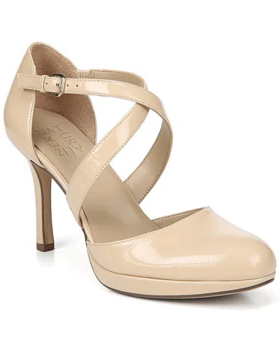 Naturalizer Cruzen Leather Pump In Neutral