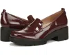 Naturalizer Darry H7079l6602 Flat Womens Brown Leather Loafers Shoes Rhs5909 In Burgundy