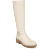 Naturalizer Darry Tall Womens Belted Water Repellent Knee-high Boots In Neutral