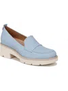 Naturalizer Darry Womens Lugged Sole Slip On Loafer Heels In Multi