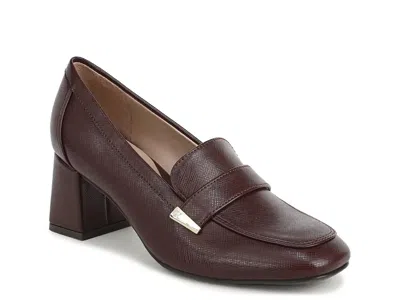 Naturalizer Davi Penny Loafer In Burgundy