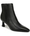 Naturalizer Deesha Pointed Toe Bootie In Black Leather