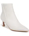 Naturalizer Deesha-bootie Pointed Toe Dress Booties In Warm White Leather