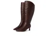 Naturalizer Deesha- Extra Wide Calf Boots In Brown