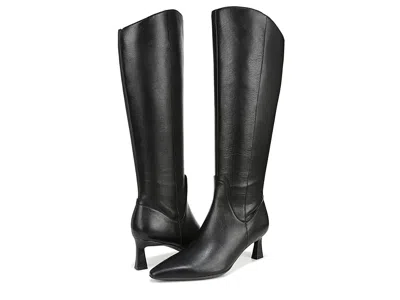 Naturalizer Deesha Extra Wide Calf Knee High Boots In Black