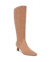 Naturalizer Deesha Womens Extra Wide Calf Suede Knee-high Boots In Cafã© Suede