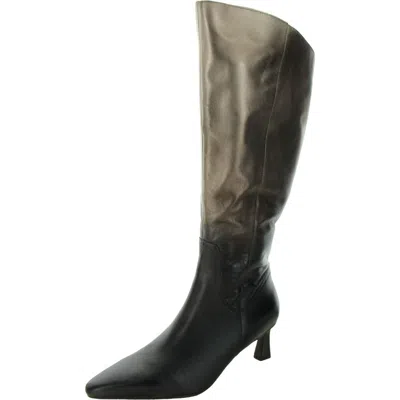 Naturalizer Deesha Womens Extra Wide Calf Suede Knee-high Boots In Multi