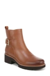 Naturalizer Delilah Lug Sole Bootie In English Tea Leather
