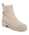 Naturalizer Delilah Lug Sole Bootie In Deep Porcelain Suede