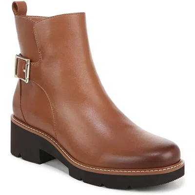 Naturalizer Delilah Womens Buckle Booties In Multi