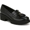 Naturalizer Desmond Kiltie Lug Sole Loafers In Black