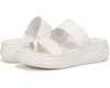 Naturalizer Drift 2 Sandals Uswhite Leather Toe Loop Slide Hawk2702 In White