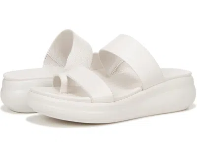Naturalizer Drift 2 Sandals Uswhite Leather Toe Loop Slide Hawk2702 In White