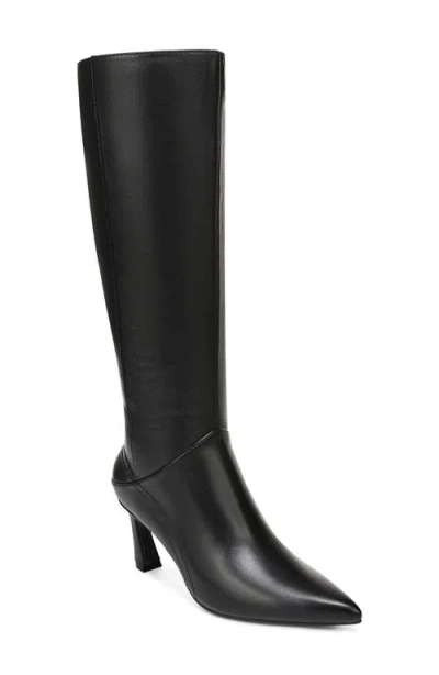 Naturalizer Edina Pointed Toe Knee High Boot In Animal Print