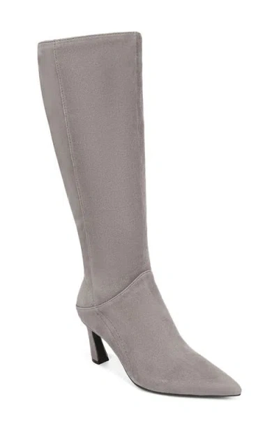 Naturalizer Edina Pointed Toe Knee High Boot In Gray