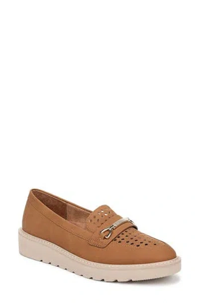 Naturalizer Elin Perforated Loafer Sneaker In Brown
