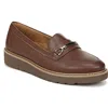 Naturalizer Elin Womens Padded Insole Slip On Loafers In Brown