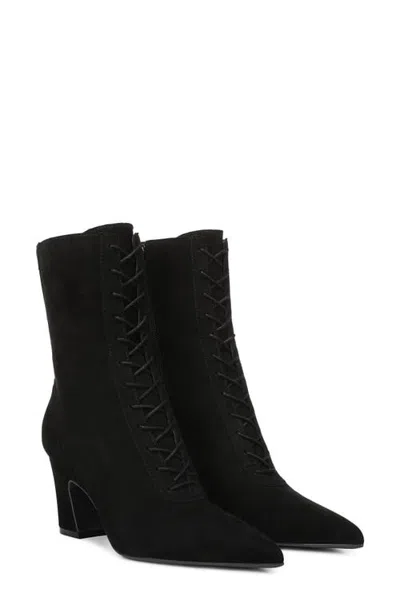 Naturalizer Eloy Leather Boot In Black Suede