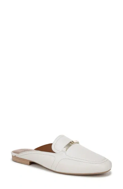 Naturalizer Emerson Bit Loafer Mule In Warm White Leather