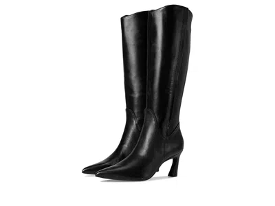 Naturalizer Emily Narrow Calf Knee High Boots In Black