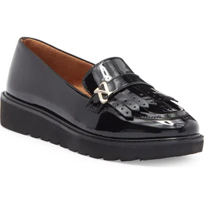 Naturalizer Expert Kilted Platform Loafer In Black