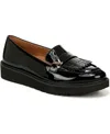 Naturalizer Expert Womens Patent Slip-on Loafers In Black Faux Patent
