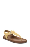Naturalizer Fab Flat Sandal In Yellow