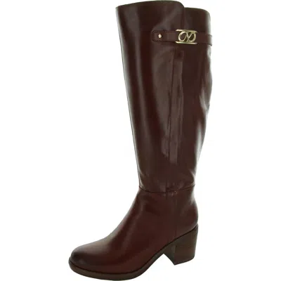 Naturalizer Fannie Womens Block Heel Knee-high Boots In Multi