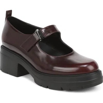 Naturalizer Faux Leather Platform Mary Jane In Multi