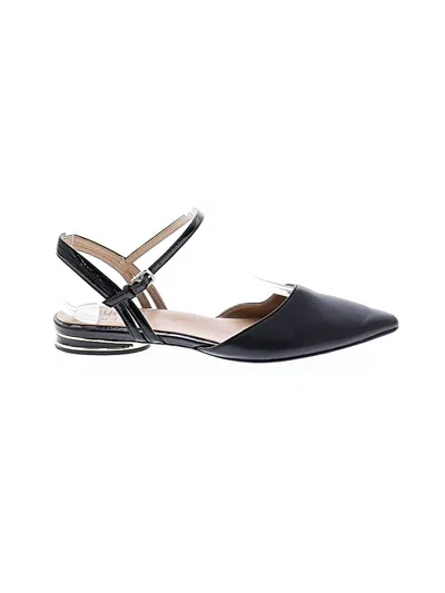 Pre-owned Naturalizer Flats In Black