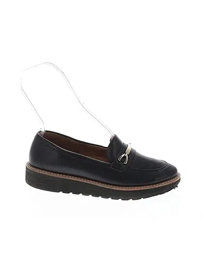 Pre-owned Naturalizer Flats In Blue